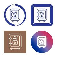 Safe Box Vector Icon