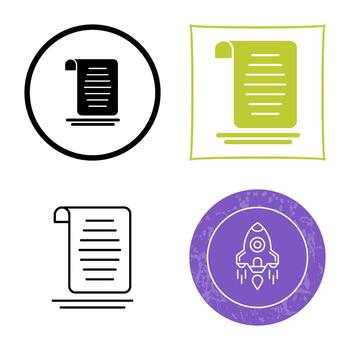 Document Vector Icon