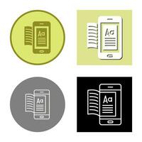 Ebook Vector Icon