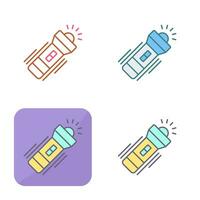 Flashlight Vector Icon