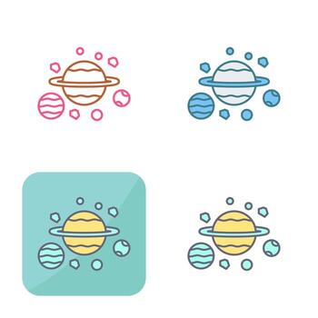 Planets Vector Icon
