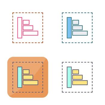 Object Alignment Vector Icon