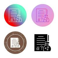 Hypothsis Vector Icon