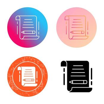 Write Vector Icon