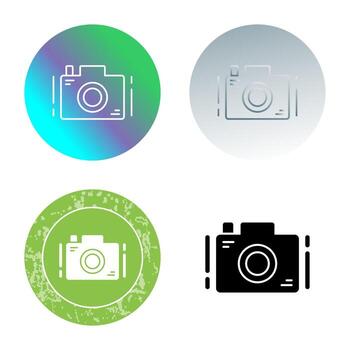 icono de vector de camara