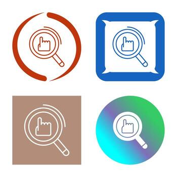 icono de vector de selección rápida