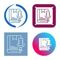 Audiobook Vector Icon