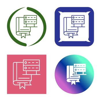 icono de vector de servidor