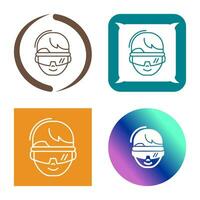 virtual Reality Glasses Vector Icon