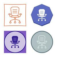 Office Chair Vector Icon