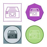 File Cabinet Vector Icon