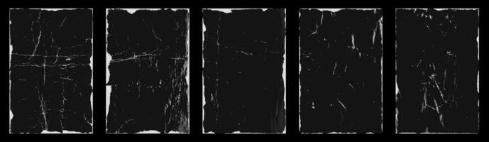 vacío antiguo Clásico negro rasguño Rasgado póster conjunto cubrir textura antecedentes foto