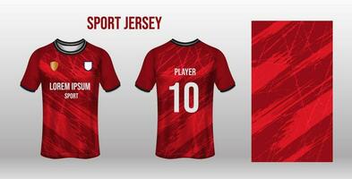 deporte jersey diseño tela textil para sublimación vector