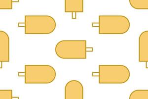 ice cream cones seamless pattern vector