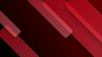 Dark red abstract geometric rectangle shapes minimal background, rectangle shapes background video