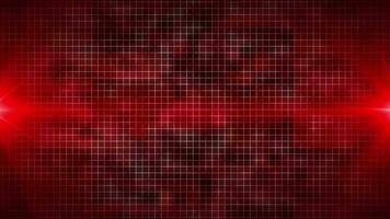 Dark red abstract geometric shapes technology background, grid texture tech background video