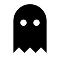 fantasma silueta. alma icono. vector. vector