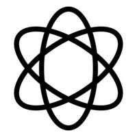 Radionuclide Icon. Radioisotope icon. Vector. vector