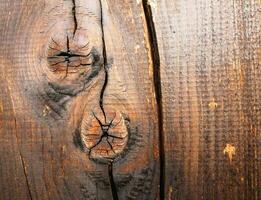 un cerca arriba de un de madera pared con un pocos arañazos foto