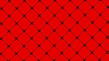 Abstract digital moving dotted lines technology background, square geometrical shape background video