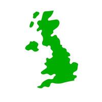 British map icon. UK map icon. Vector. vector