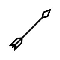 Bow arrow icon. Ranged Weapon. Vector. vector