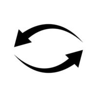 Rotate arrows. Refresh arrows. Vector. vector