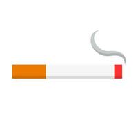 cigarrillo y fumar icono. de fumar icono. vector. vector