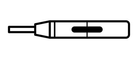 Electronic cigarette device icon. Vape icon. Vector. vector