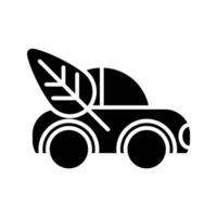 eco friendly car icon vector