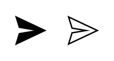 Submit button icon set. Send button and paper airplane. Vector. vector