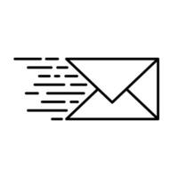 Email data sending icon. Vector. vector