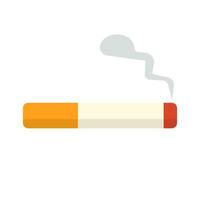 Flat design cigarette icon. Smoking. Vector. vector