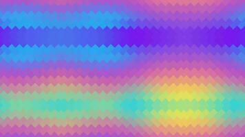 super Häftigt pixelated slät färgrik lutning bakgrund video