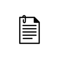 Proposal Icon, Important Document Icon, Note Icon, Manage Orders Vector Icon. Editable