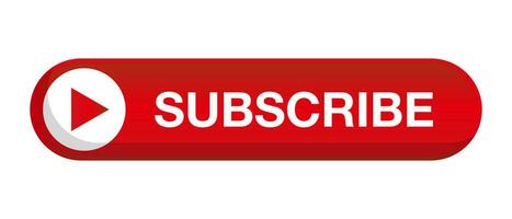 Flat design SUBSCRIBE button. Vector. vector