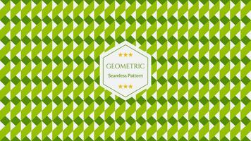 Green geometric seamless patterns, Abstract background, Simple vector graphics.