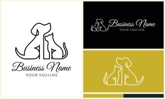 animal care hospital logo template vector