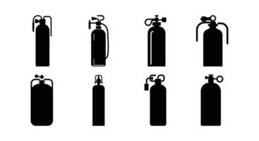 Respiratory Support Oxygen Canister Vector