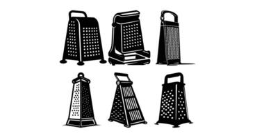 Culinary Grater Elegance vector