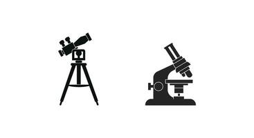 silencio observadores microscópico silueta sinfonía vector