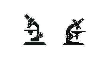 el Arte de observación microscopio vector diseños