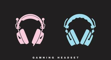 Gaming Headset Vector Elements for Designers