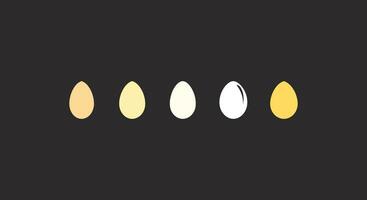 High Quality Egg Vector Elements for Design