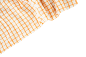 striped checkered napkin fabric copy space png