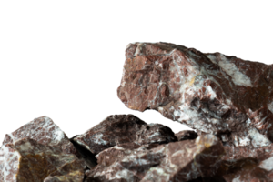 brant sten klippor isolerat element png