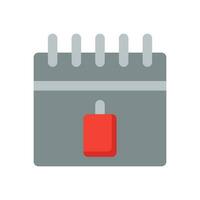 calendar party icon vector