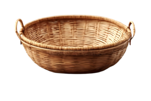 Realistic Basket Side View Image - AI Generated png