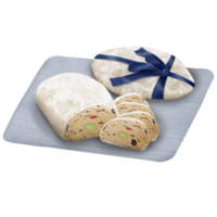 Bread and fruit cake png