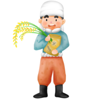 a agricultor personagem png